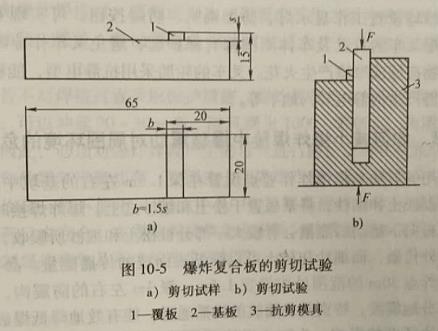 爆炸焊接后如何进行剪切试验?